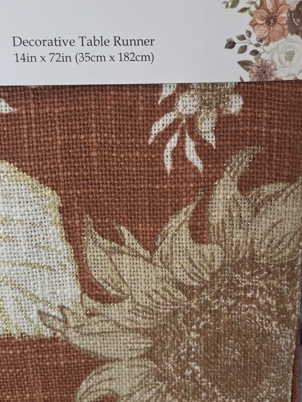 Mireille Designs Handmade Sunflower Table Runner